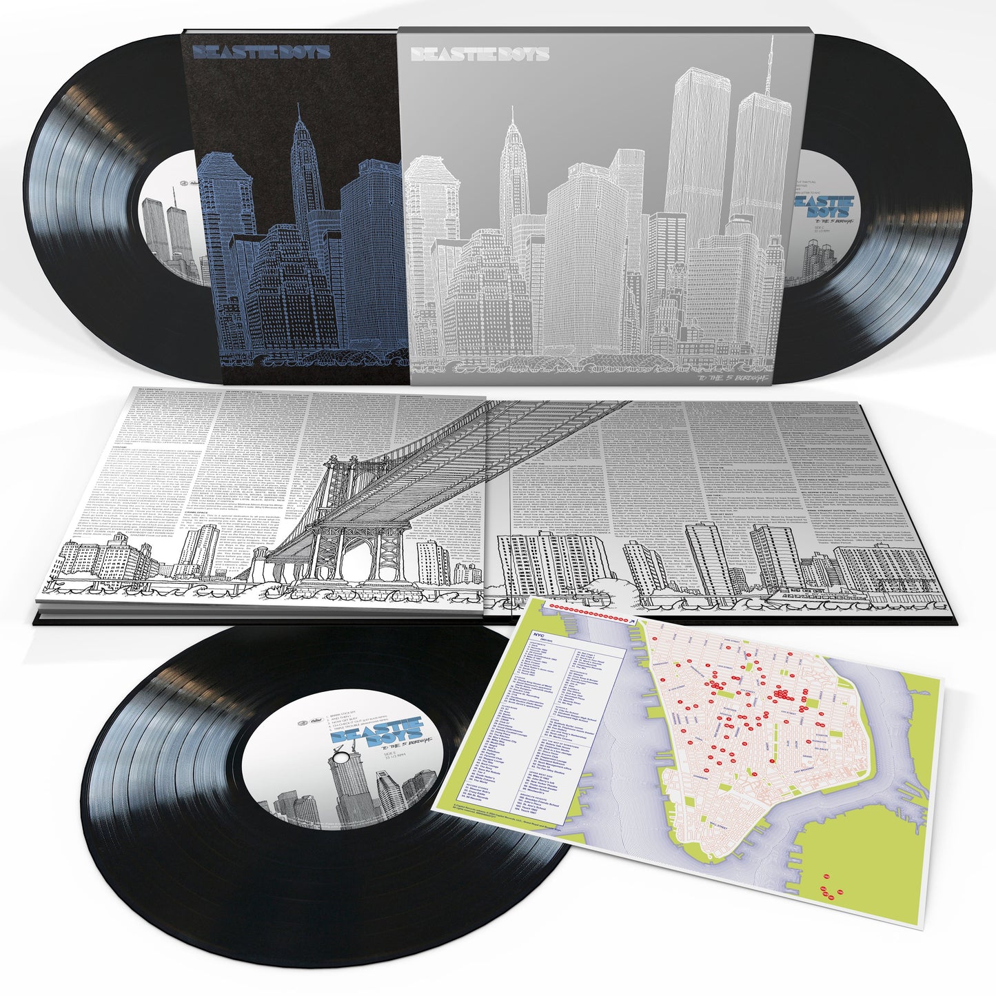 PRE-ORDER: Beastie Boys "To The 5 Boroughs (Deluxe Edition)" 3xLP (180g Vinyl)