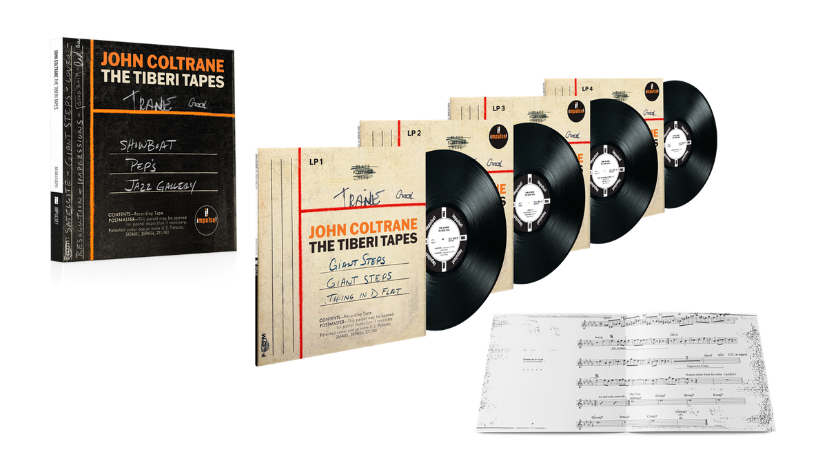 PRE-ORDER: John Coltrane "The Tiberi Tapes" 4xLP