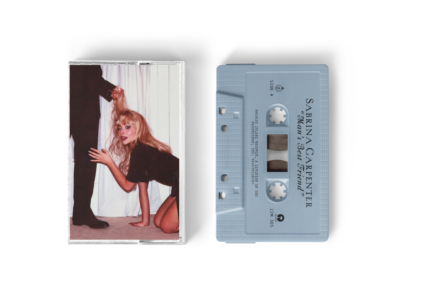 Sabrina Carpenter "Man's Best Friend" Cassette (Light Blue)