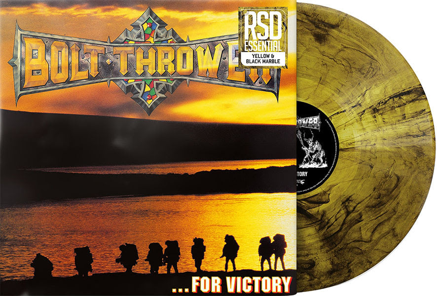 PRE-ORDER: Bolt Thrower "...For Victory" LP (Yellow & Black Marble Vinyl)