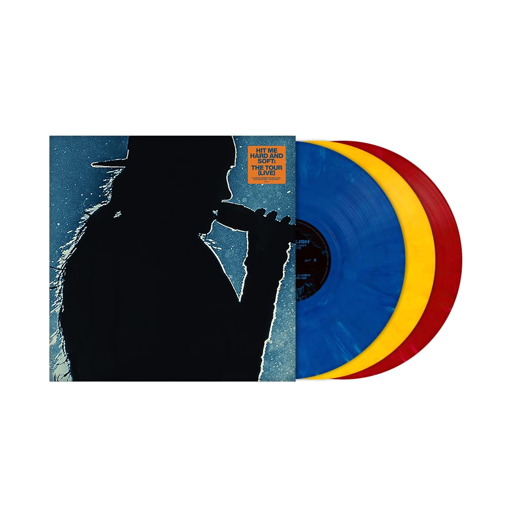 PRE-ORDER: Billie Eilish "HIT ME HARD AND SOFT: THE TOUR (LIVE)" 3xLP (Recycled Color Vinyl)