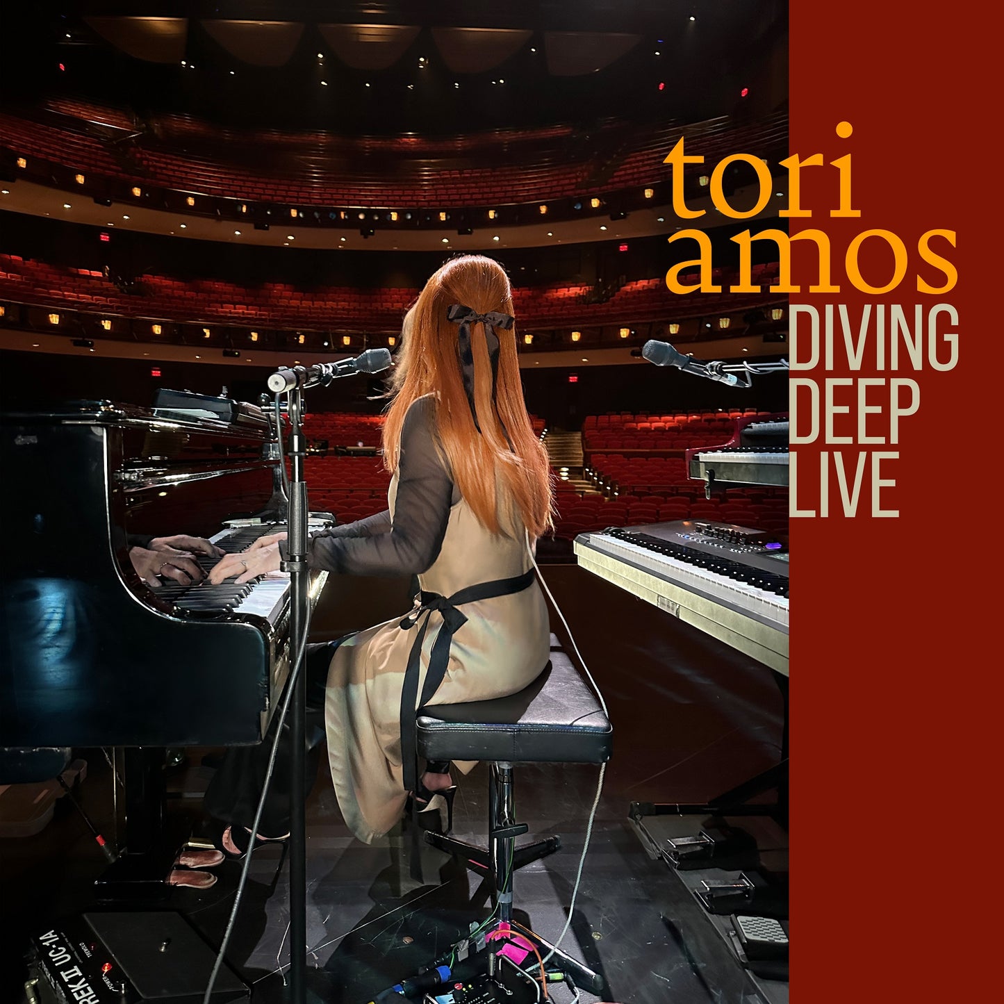 PRE-ORDER: Tori Amos "Diving Deep: Live" 2xLP (Indie Exclusive Bone Color Vinyl)