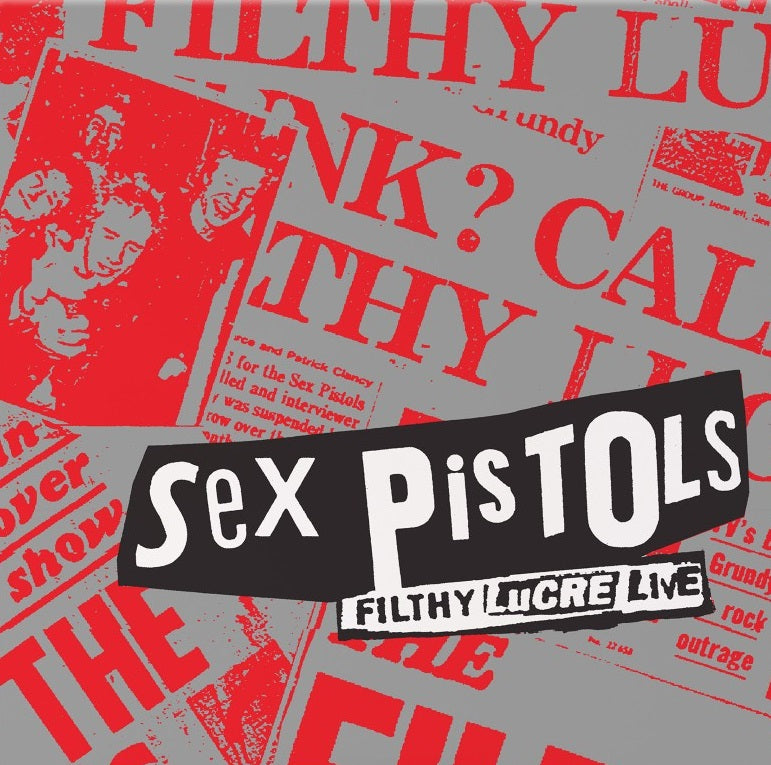 PRE-ORDER: Sex Pistols "Filthy Lucre Live (30th Anniversary)" 2xLP (Red Vinyl)