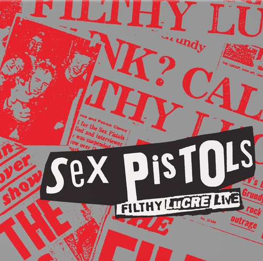 PRE-ORDER: Sex Pistols "Filthy Lucre Live (30th Anniversary)" 2xLP (Red Vinyl)