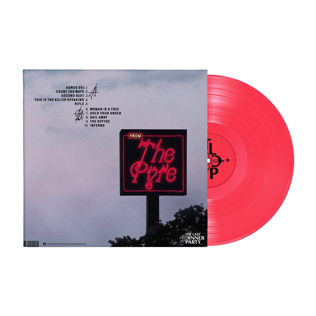 The Last Dinner Party "From The Pyre" LP (Indie Exclusive Neon Pink Vinyl)