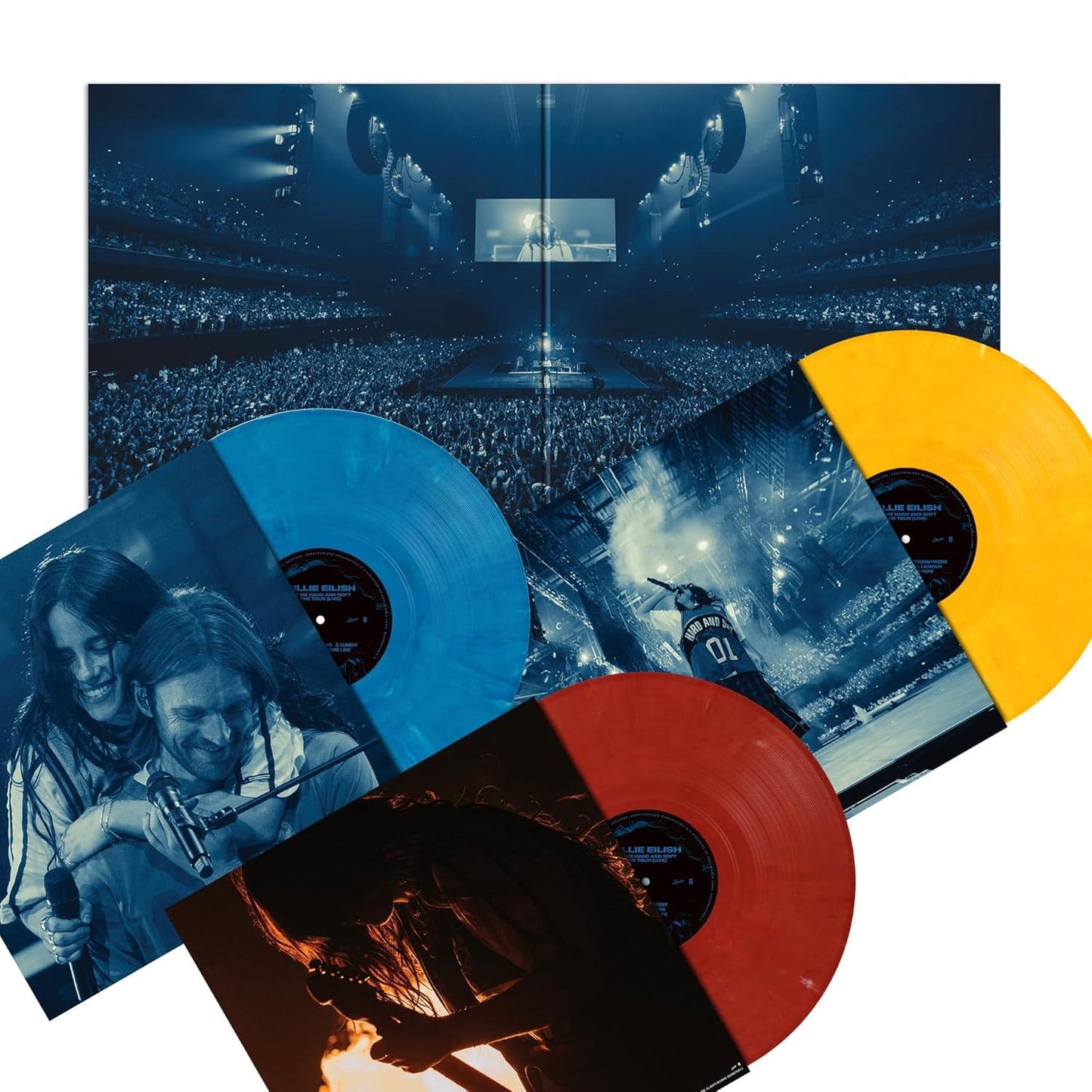 PRE-ORDER: Billie Eilish "HIT ME HARD AND SOFT: THE TOUR (LIVE)" 3xLP (Recycled Color Vinyl)