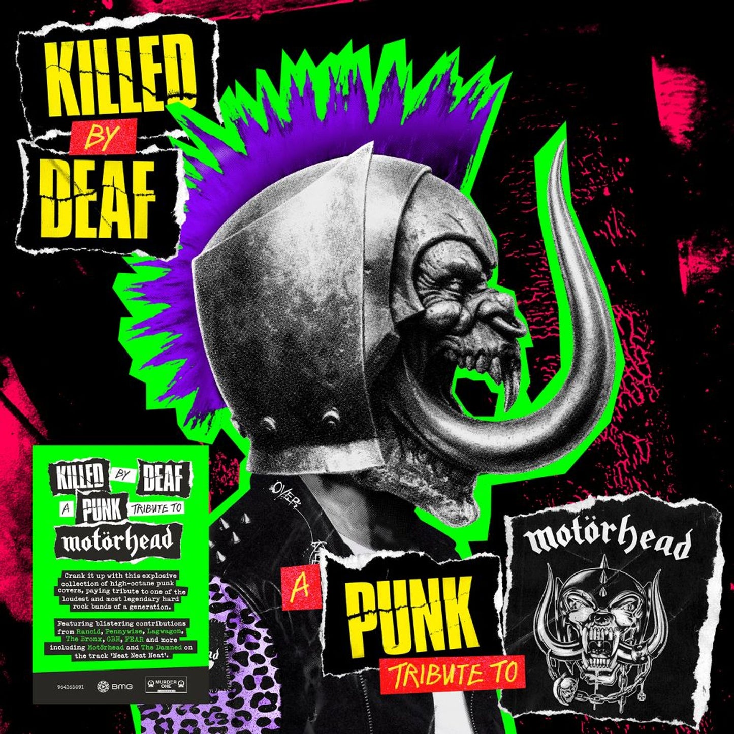 V/A "Killed By Deaf: A Punk Tribute to Motorhead" LP