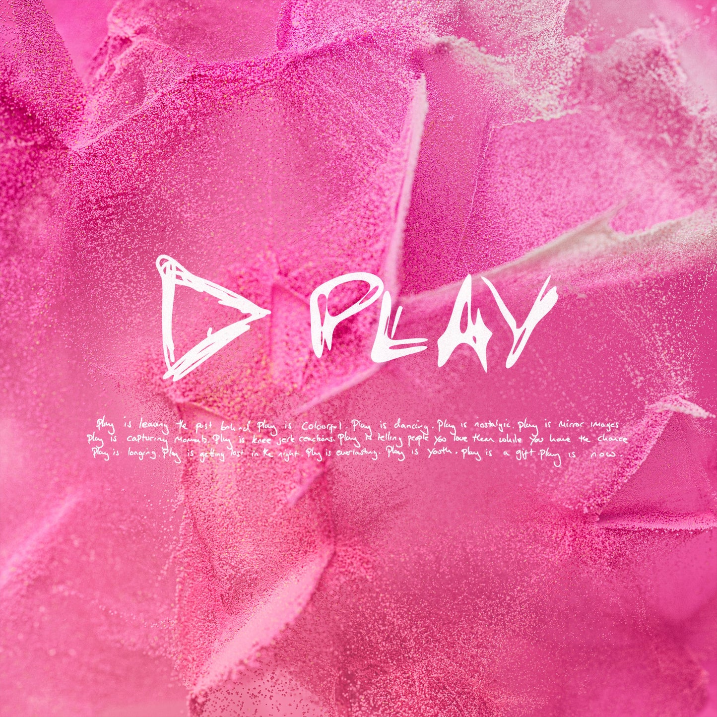 Ed Sheeran "Play" LP (Indie Exclusive White & Pink Marbled Vinyl)