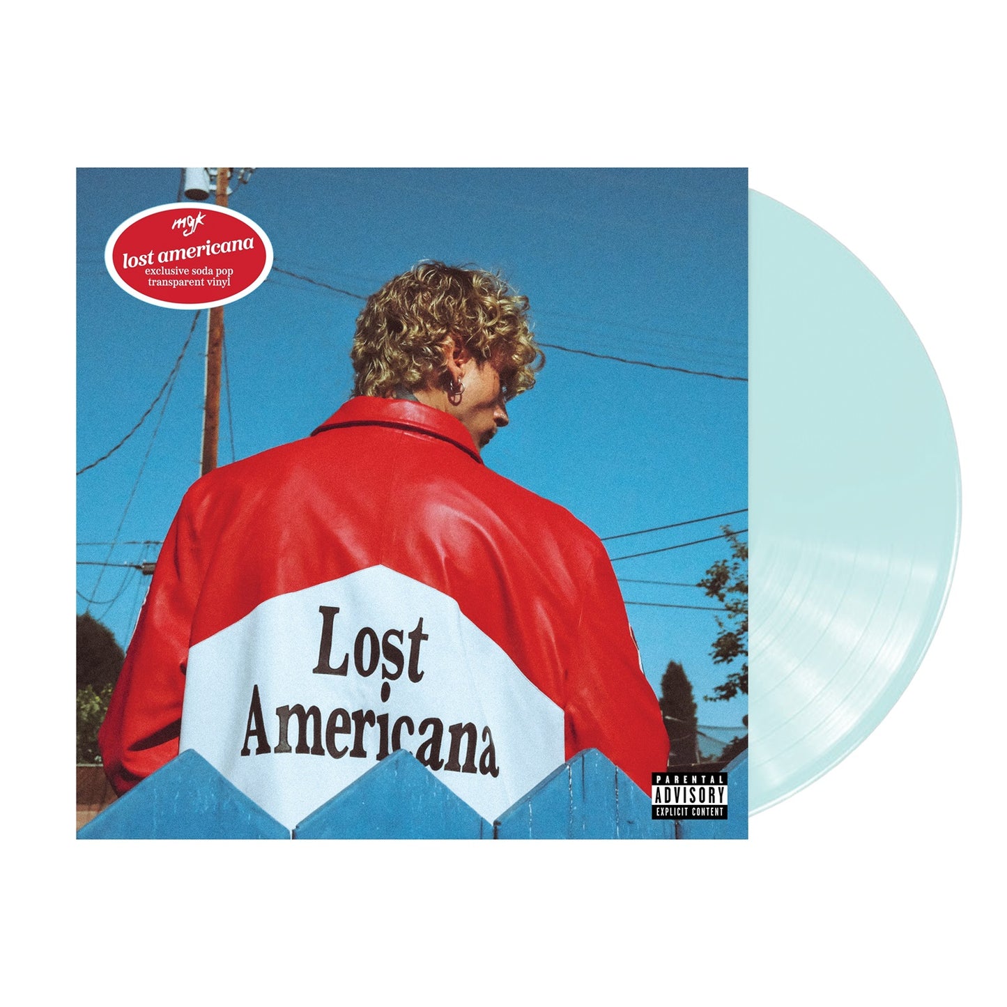 mgk "lost americana" LP (Indie Exclusive Soda Pop Bottle Vinyl)