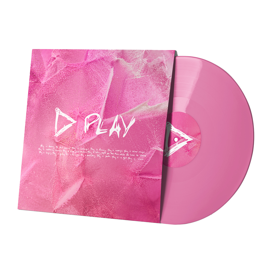 Ed Sheeran "Play" LP (Pink Vinyl)