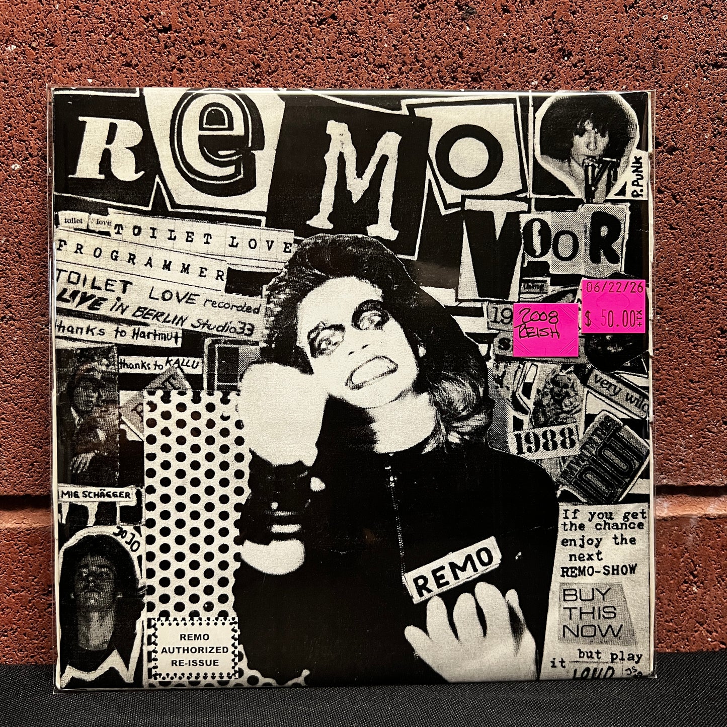 Used Vinyl: Remo Voor ‎"Frogrammer" 7" (2008 Press)