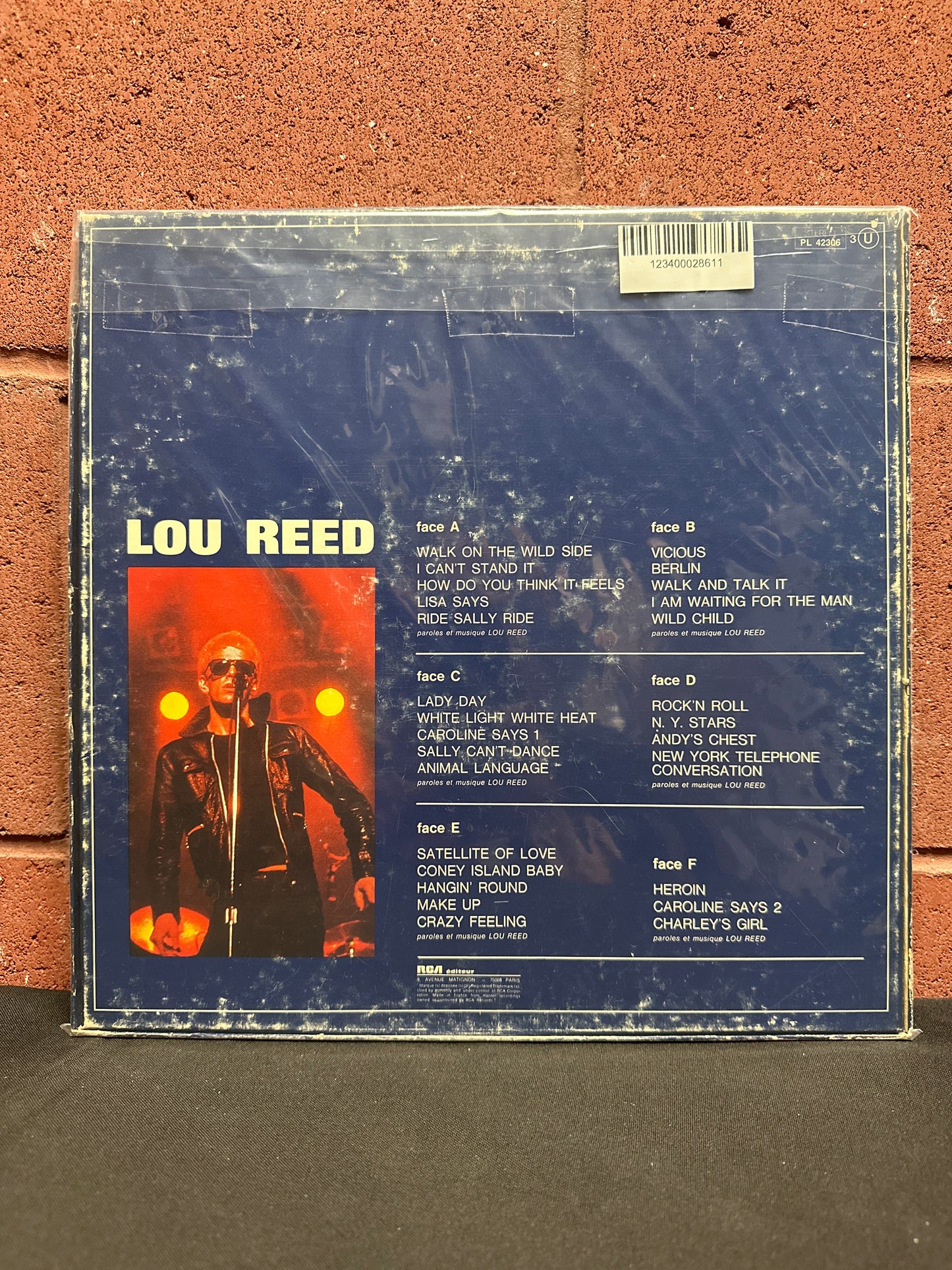 Used Vinyl:  Lou Reed ”Lou Reed” 3xLP + Box