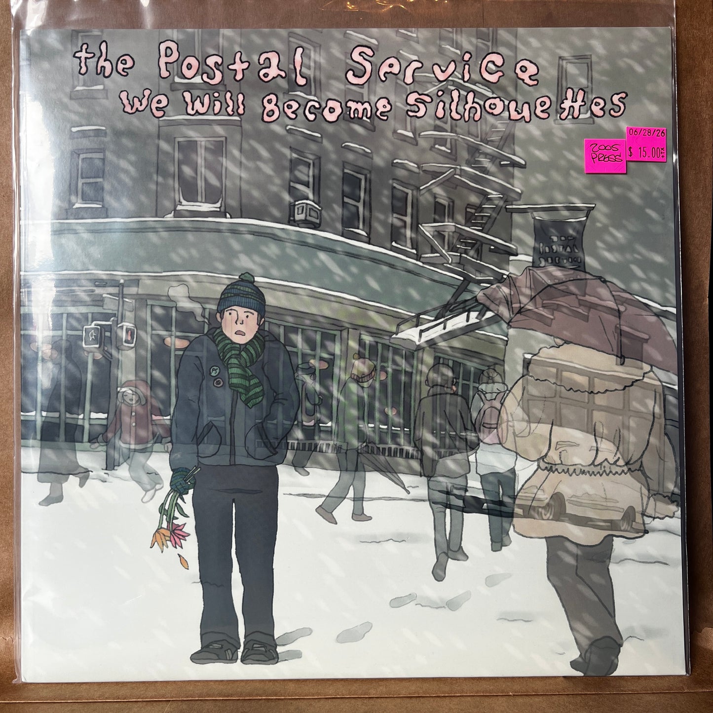 Used Vinyl: The Postal Service ‎"We Will Become Silhouettes" 12" (2005 Press)