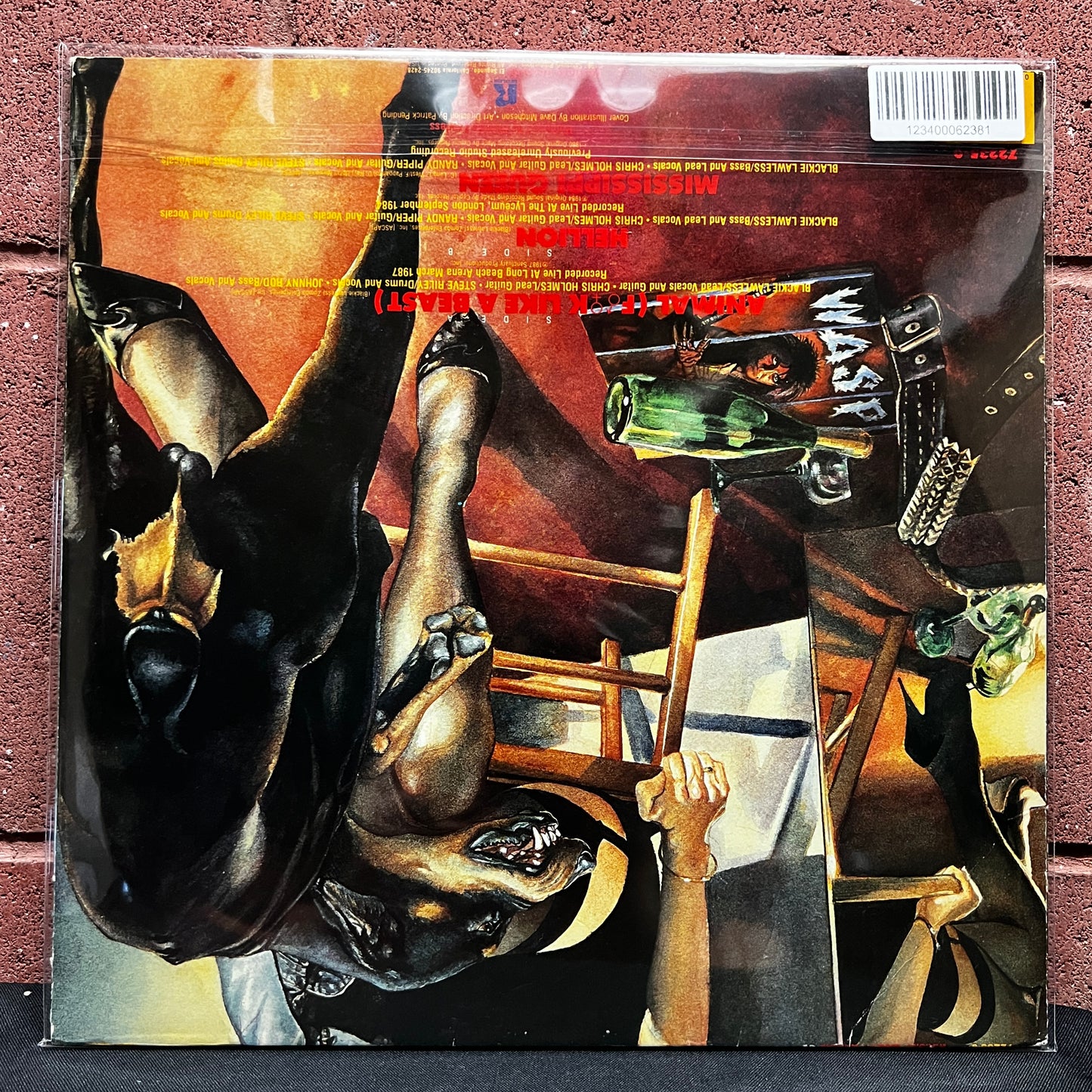 Used Vinyl: W.A.S.P. "Live... Animal" 12" Single