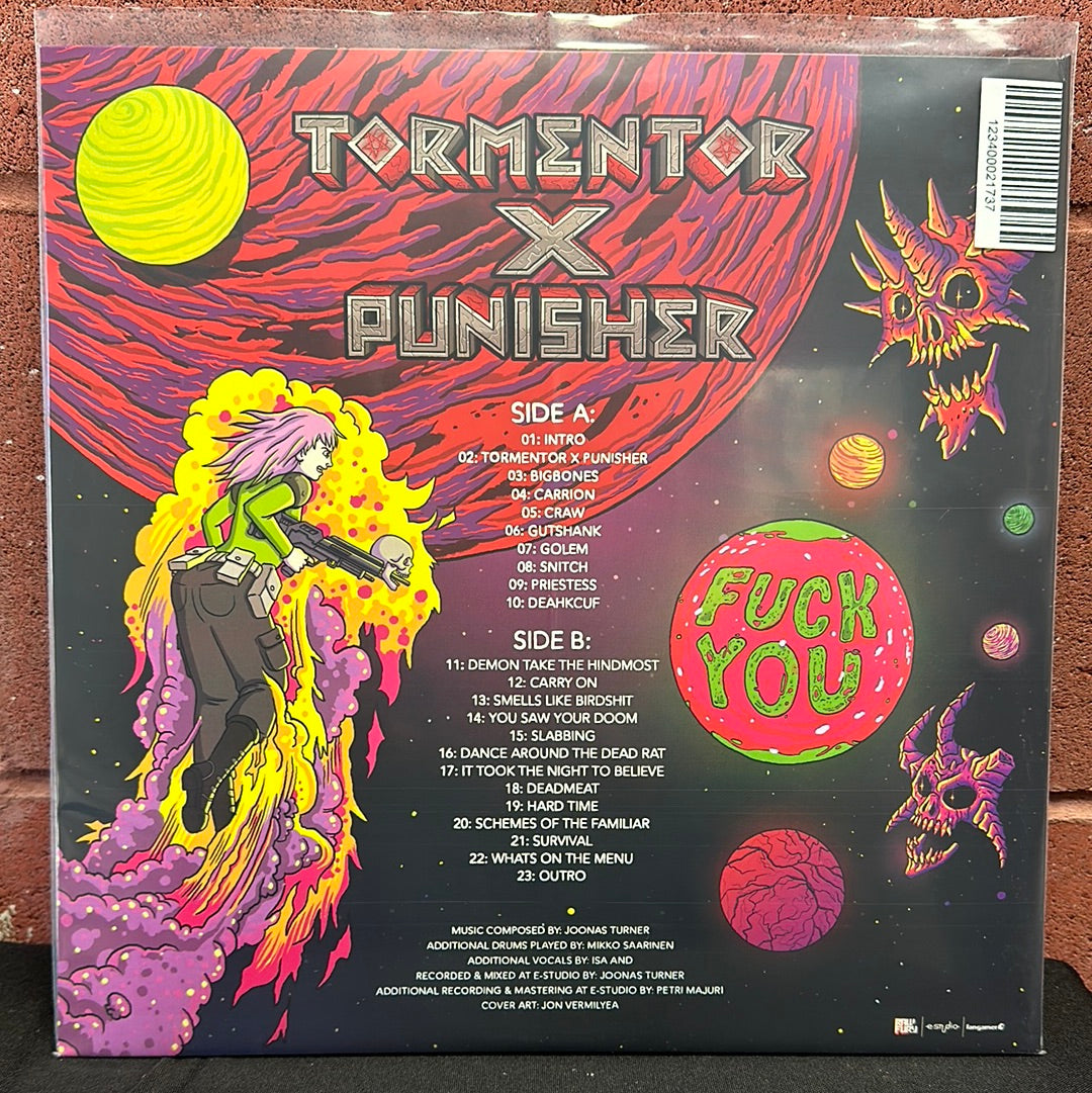 Used Vinyl:  Joonas Turner ”Tormentor X Punisher: Original Soundtrack” LP (Pink Vinyl)