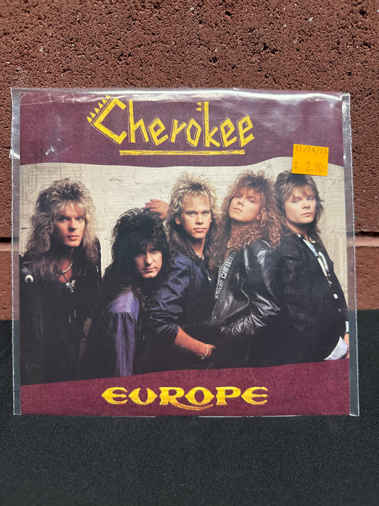 Used Vinyl:  Europe ”Cherokee” 7" (Promo)