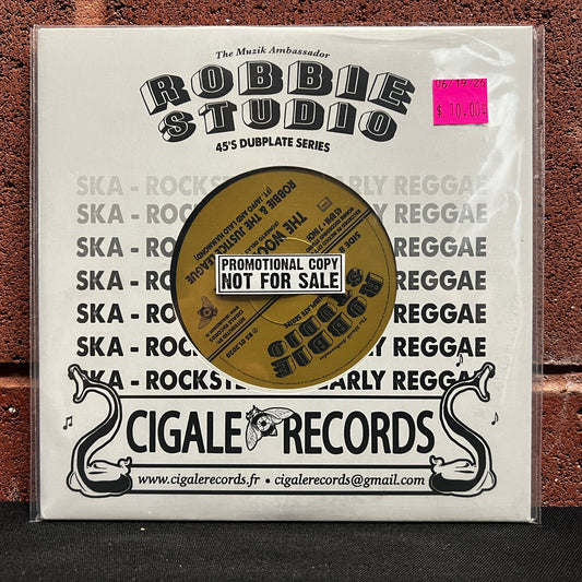 Used Vinyl: Robbie and the Justice League "The Woodpecker" 7" (Promo Copy)