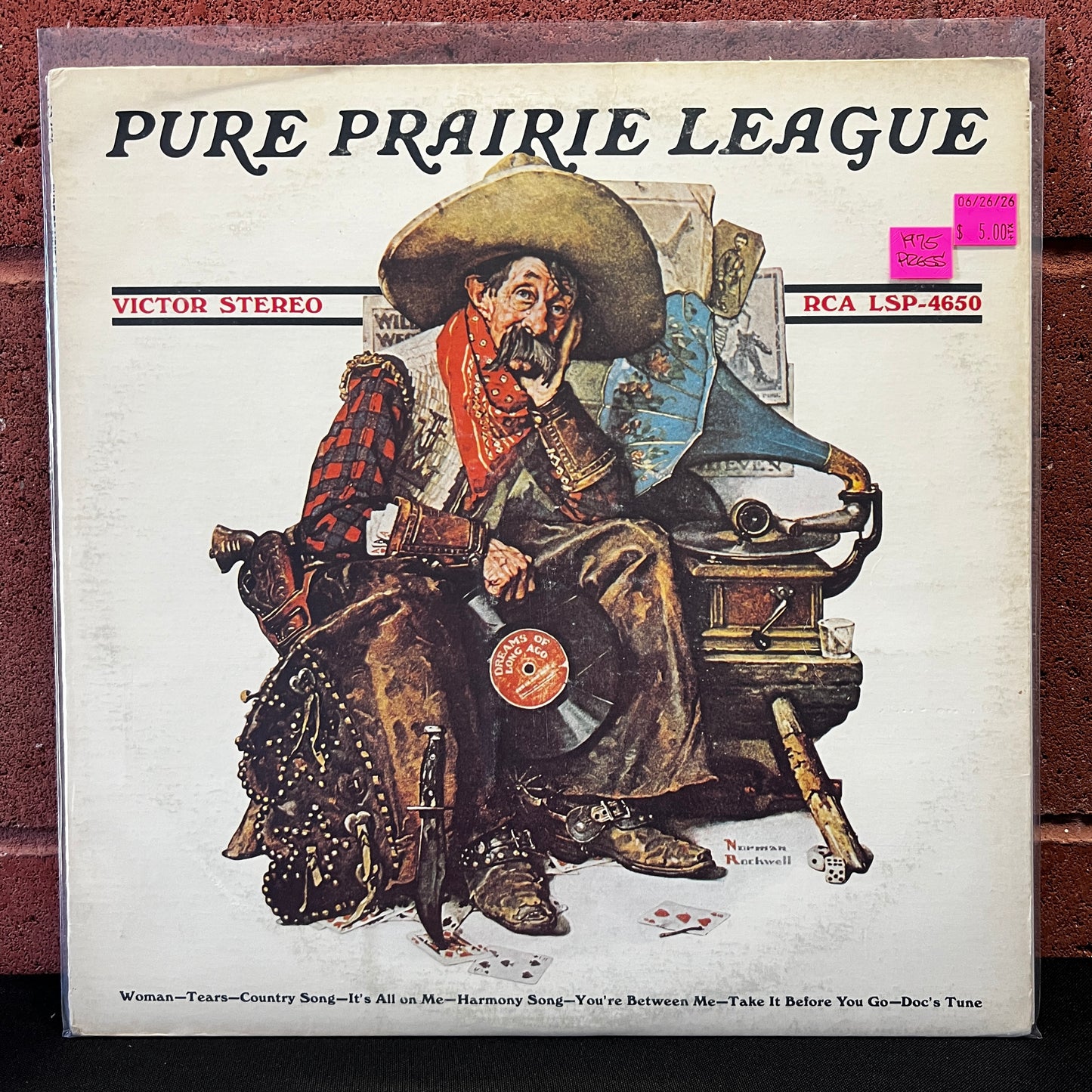 Used Vinyl: Pure Prairie League "S/T" LP (1975 Press)