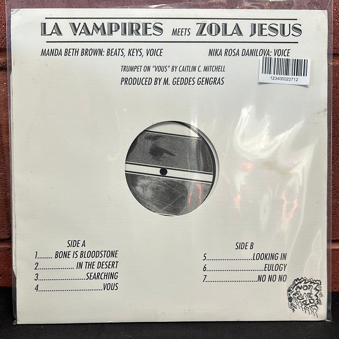 Used Vinyl:  LA Vampires Meets Zola Jesus ”LA Vampires Meets Zola Jesus” 12"