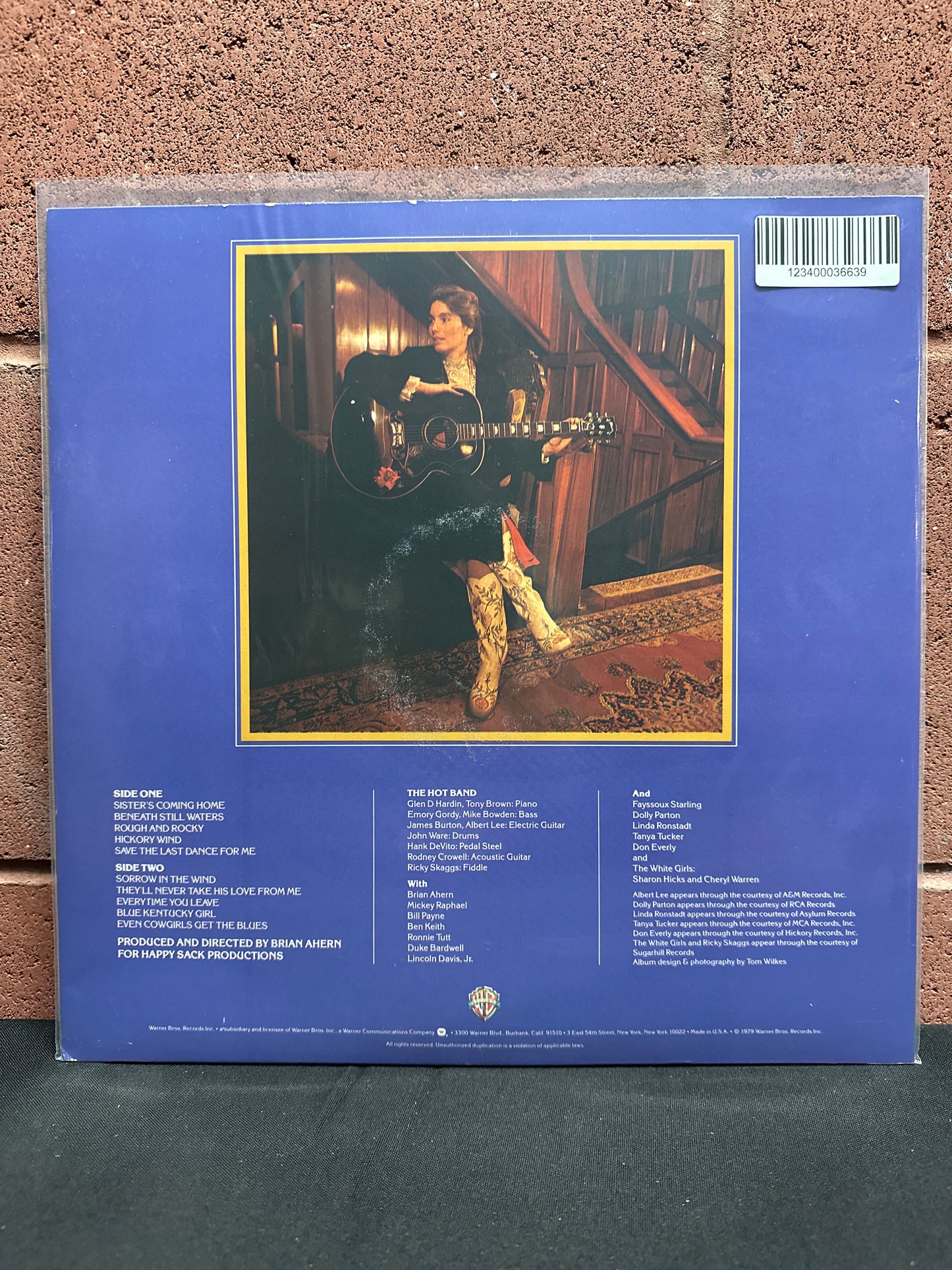 Used Vinyl:  Emmylou Harris ”Blue Kentucky Girl” LP