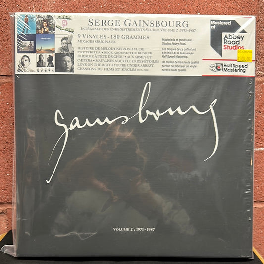Used Vinyl:  Serge Gainsbourg ”Integrale Des Enregistrements Studio Vol.2:1971-1987” 9xLP Boxset