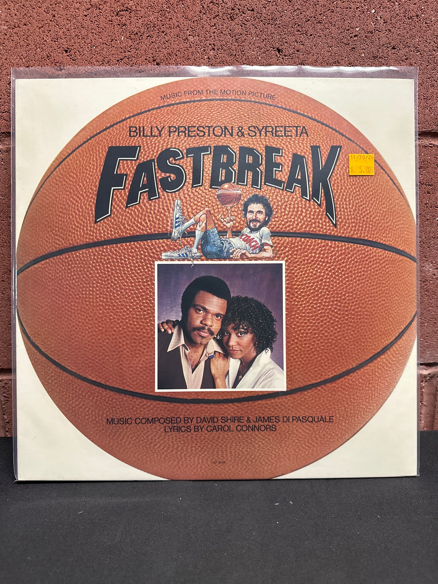 Used Vinyl:  David Shire ”Fastbreak” LP