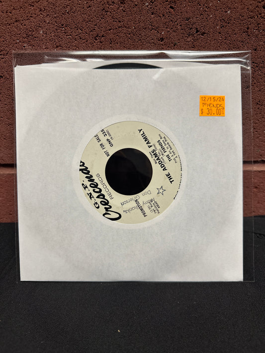 Used Vinyl: The Fiends "Main Theme The Addams Family (Thank You, Thing)" 7" (Promo)