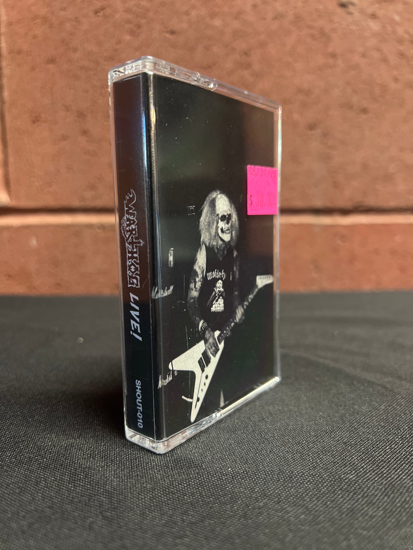 Used Cassette: Warthog "Live!" Tape