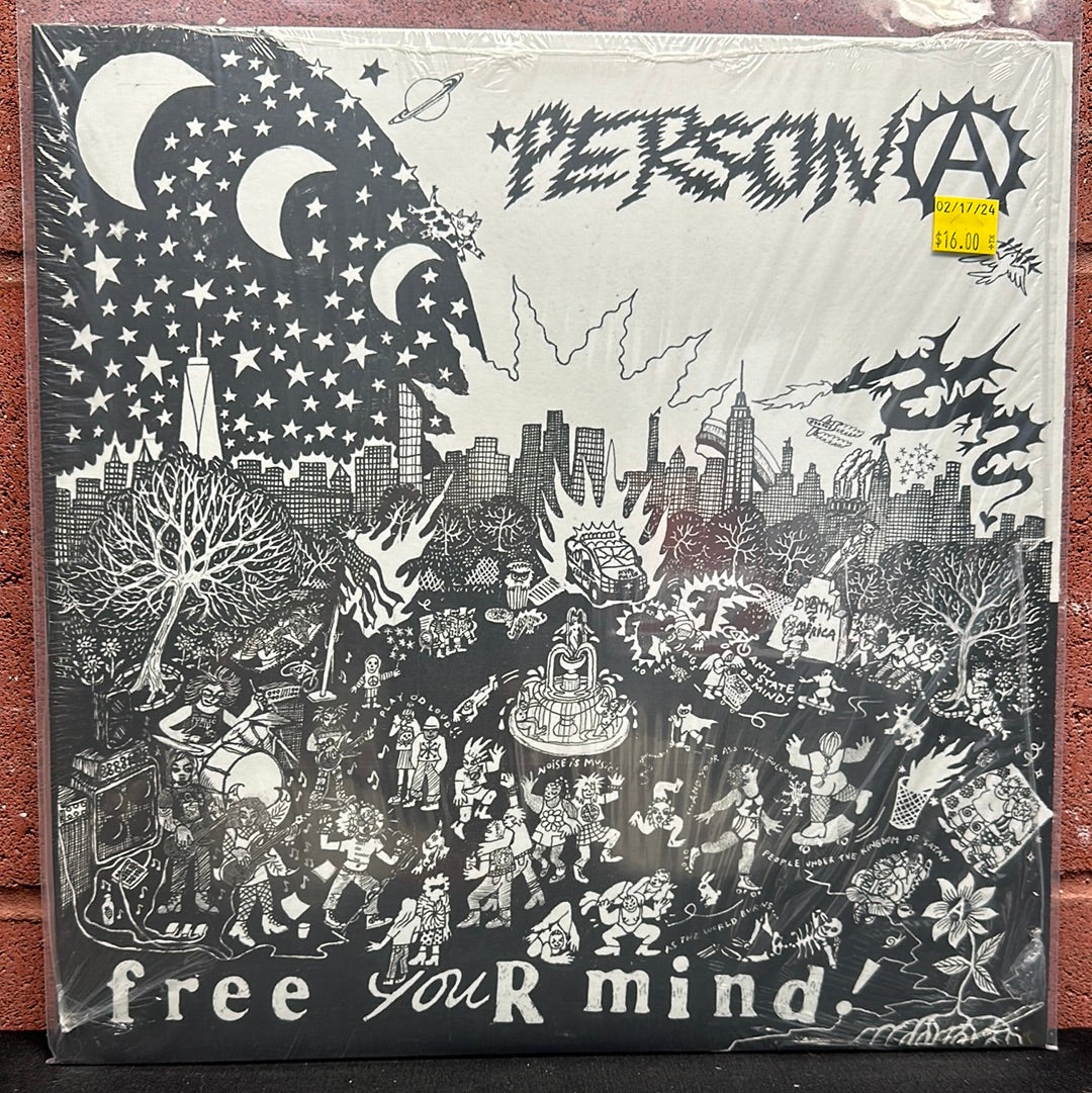 Used Vinyl:  Persona ”Free Your Mind!” LP