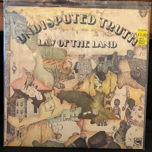 Used Vinyl: Undisputed Truth "Law Of The Land" LP (1973 Promo Press)
