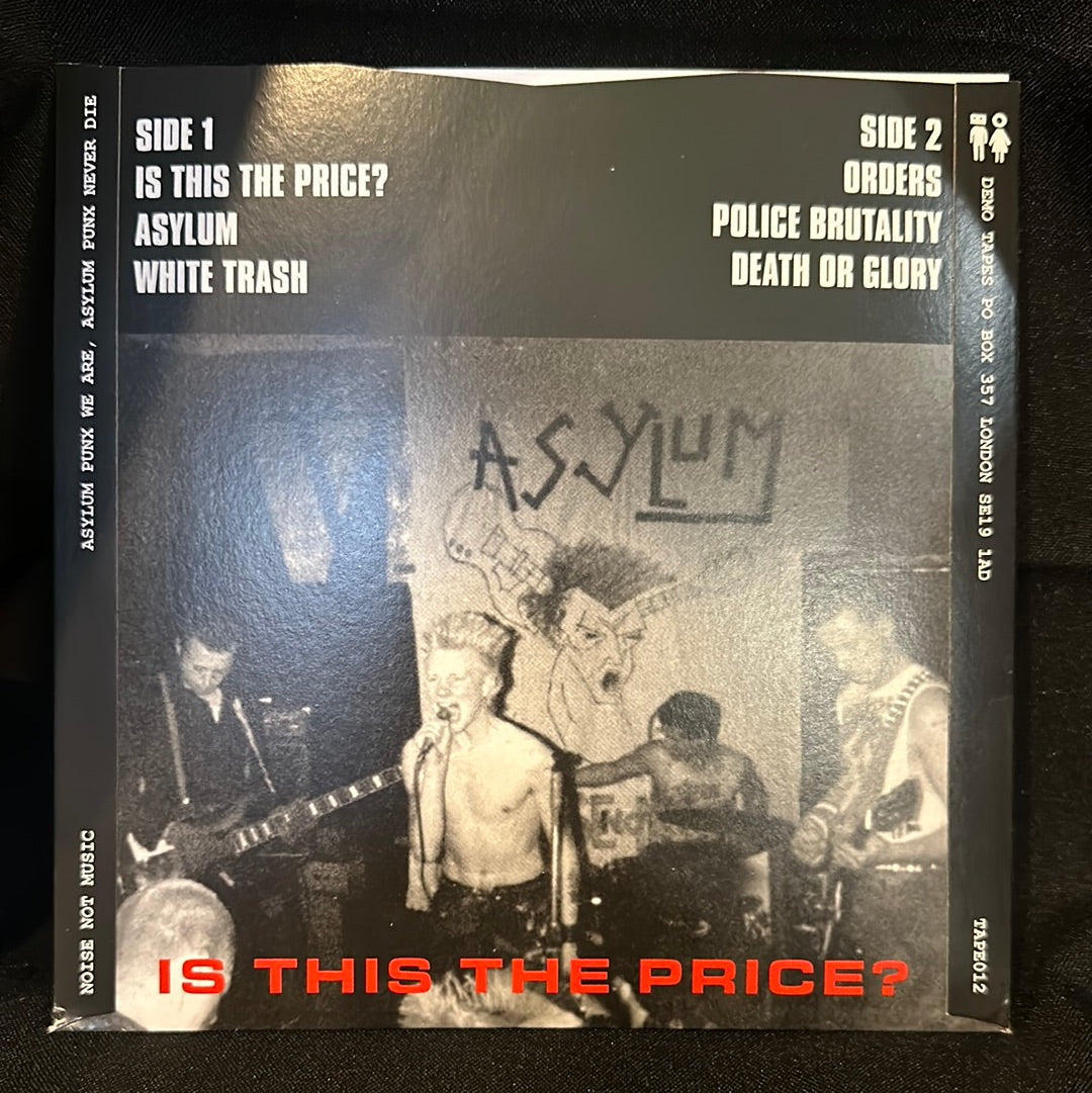 Used Vinyl:  Asylum ”Is This The Price?” 7"