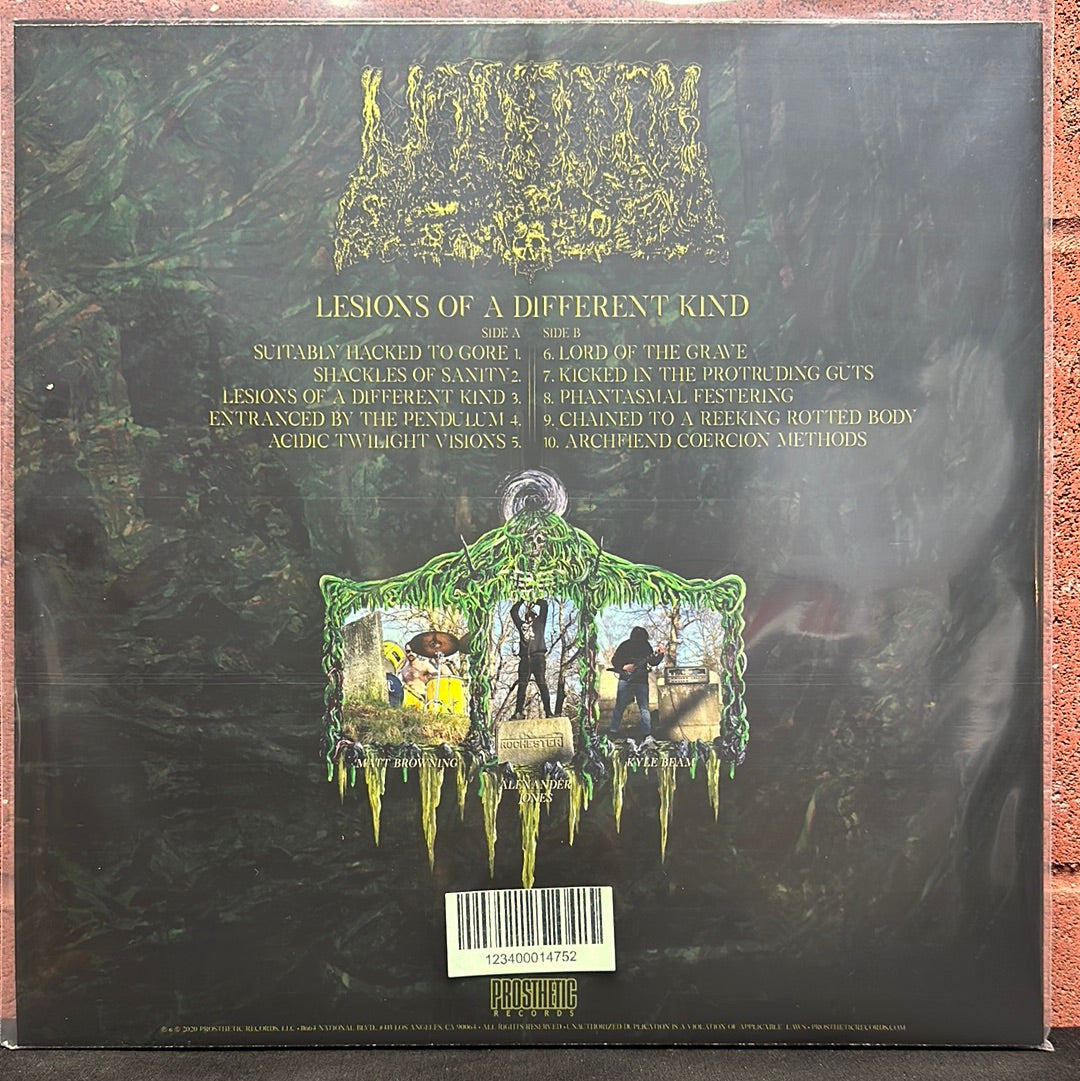 Used Vinyl:  Undeath ”Lesions Of A Different Kind” LP (Blue vinyl)