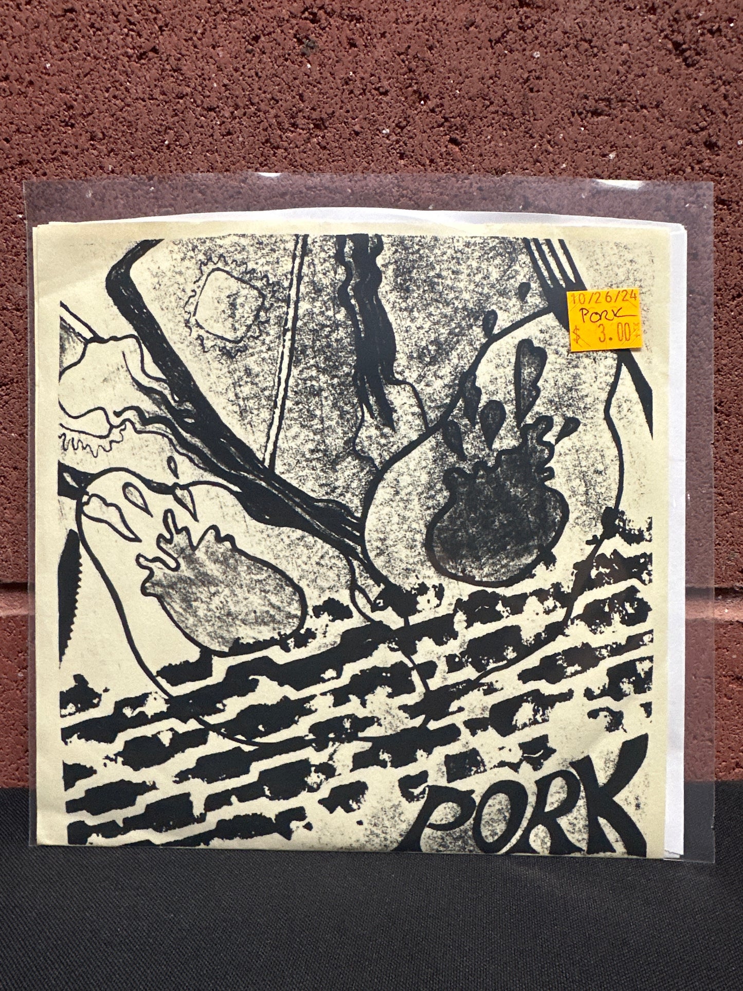 Used Vinyl:  Pork ”Wanna Ride” 7"