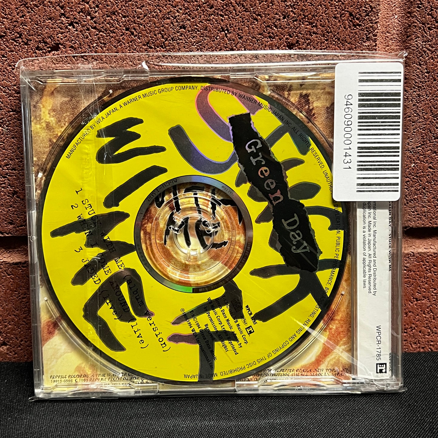 Used CD: Green Day "Stuck With Me" CD Single (1995 Japanese Press)