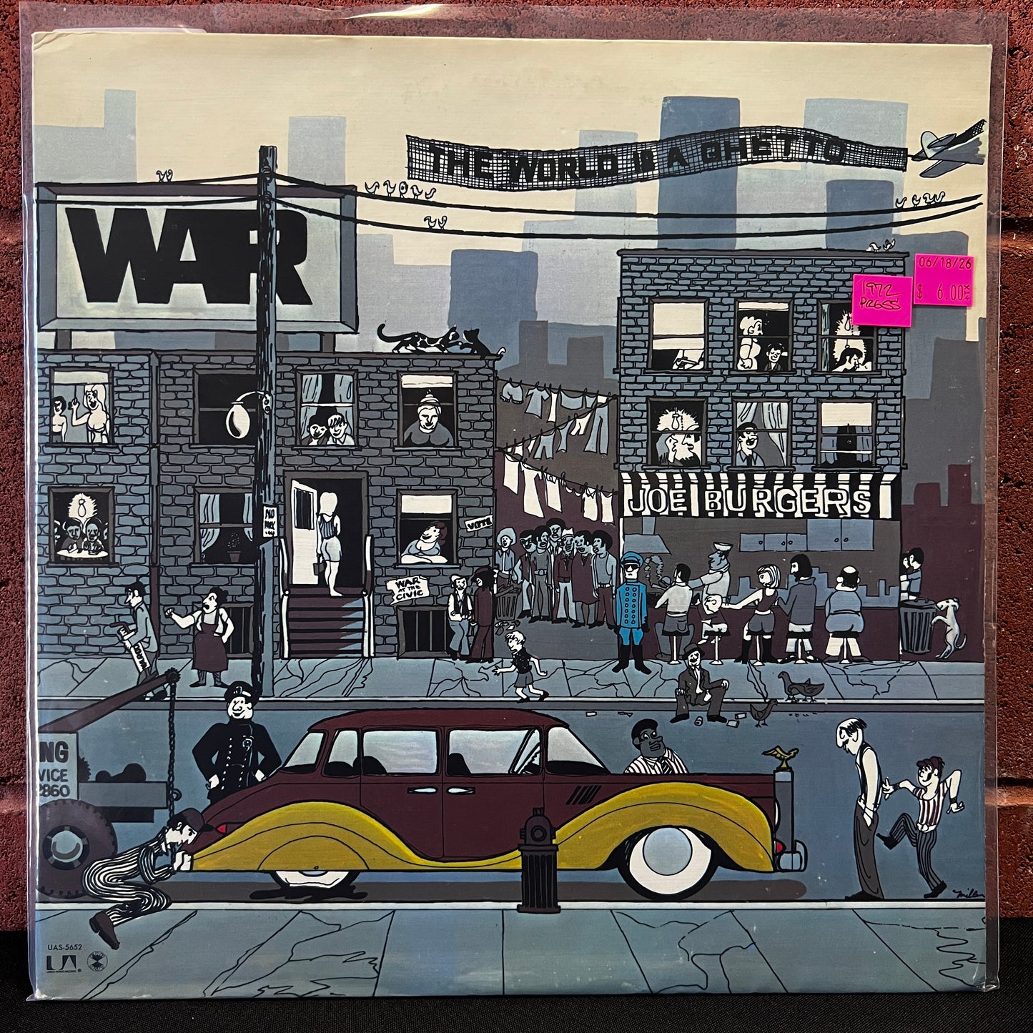 Used Vinyl: War "The World Is A Ghetto" LP (1972 Press)