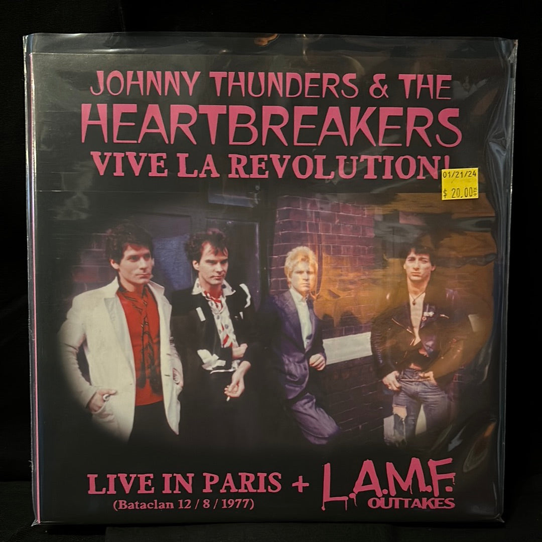 Used Vinyl:  The Heartbreakers ”Vive La Revolution!” 2x10"