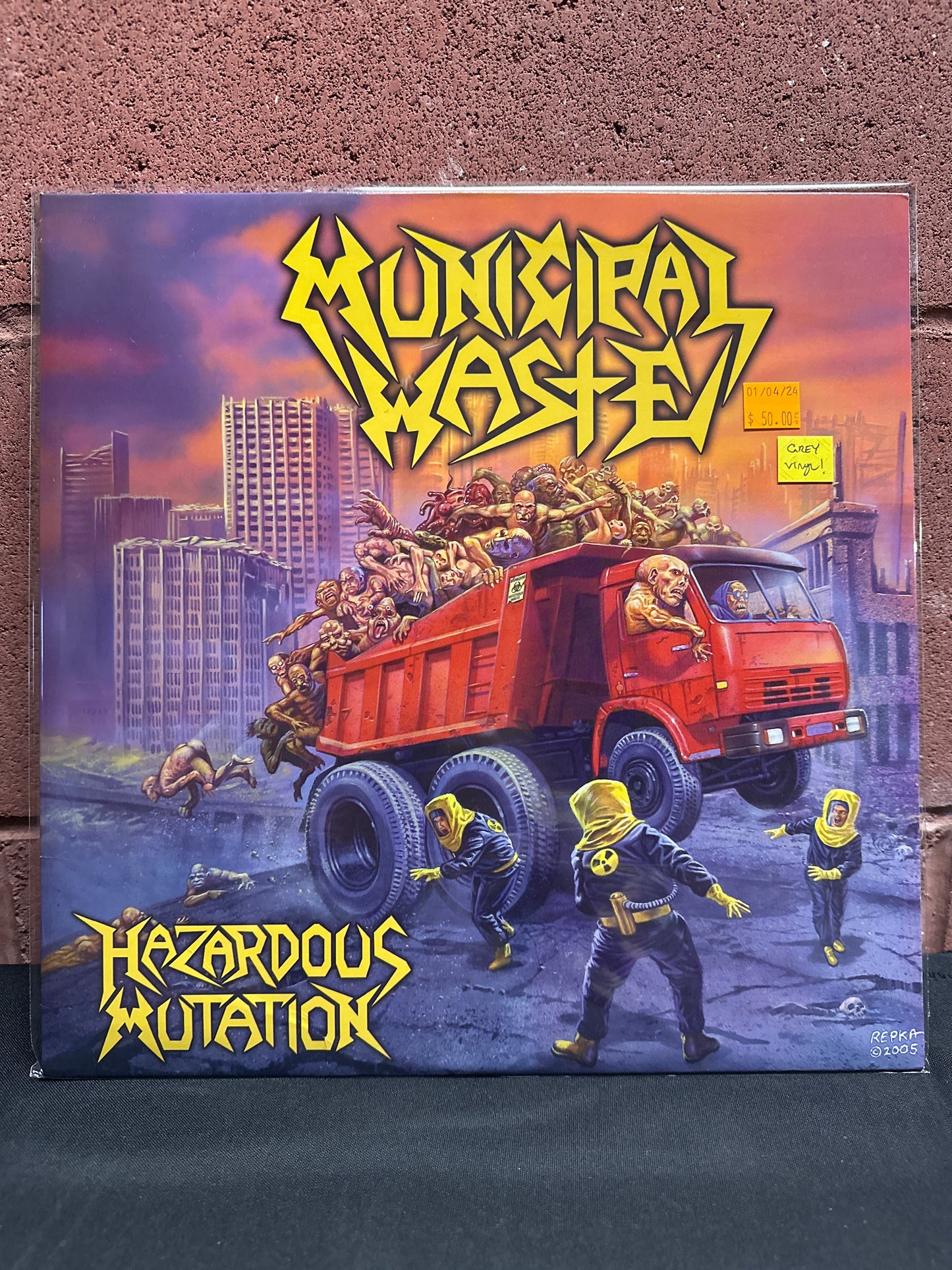 Used Vinyl: Municipal Waste ”Hazardous Mutation” (Grey Vinyl) LP