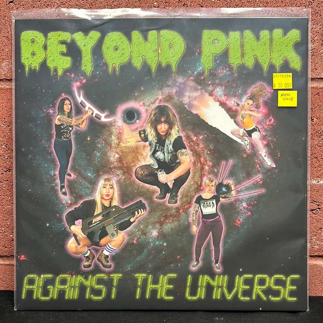 Used Vinyl:  Beyond Pink ”Against The Universe” LP (Red vinyl)