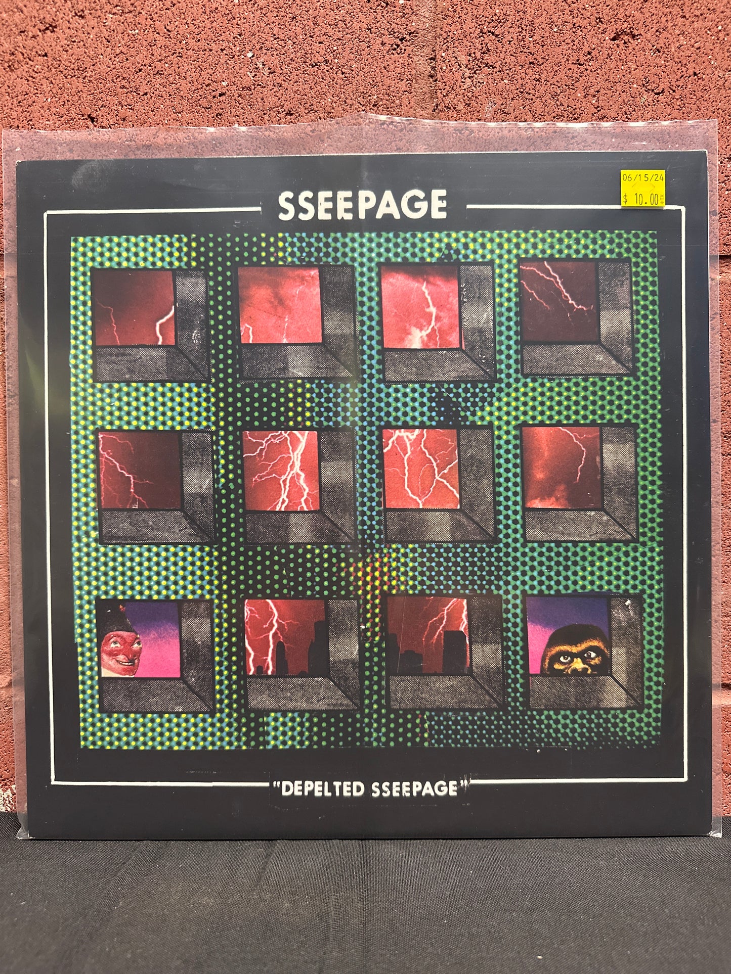 Used Vinyl:  Sseepage ”Depelted Sseepage” LP