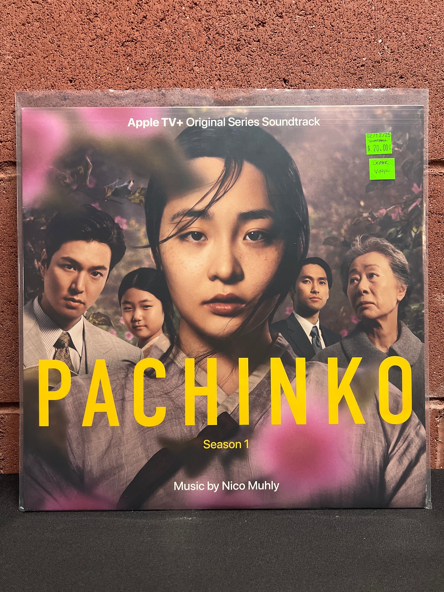 Used Vinyl: Nico Muhly "Pachinko Season 1  - Original Series Soundtrack" LP (Clear vinyl)