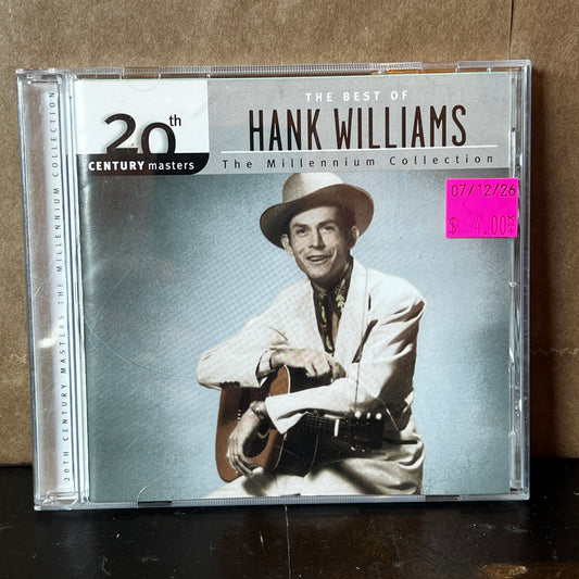 Used CD: Hank Williams "The Best Of Hank Williams" CD (1999 Press)