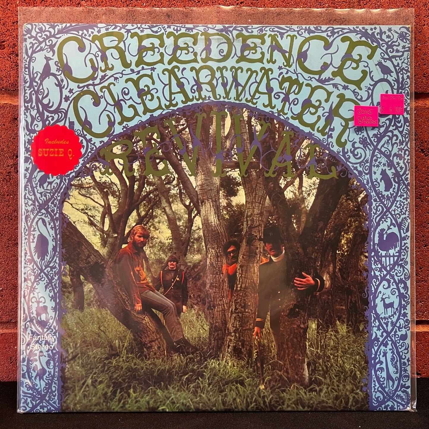 Used Vinyl: Creedence Clearwater Revival "S/T" LP (2015 Euro Press)