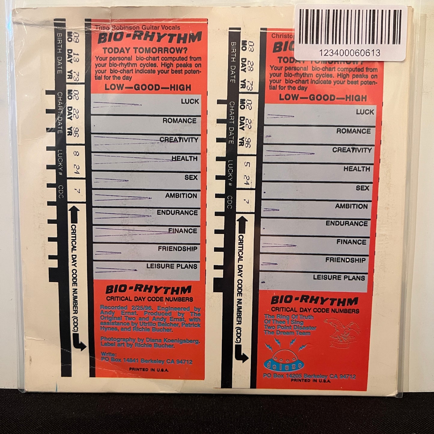 Used Vinyl: The Original 2 "No Limit Bluff" 7"