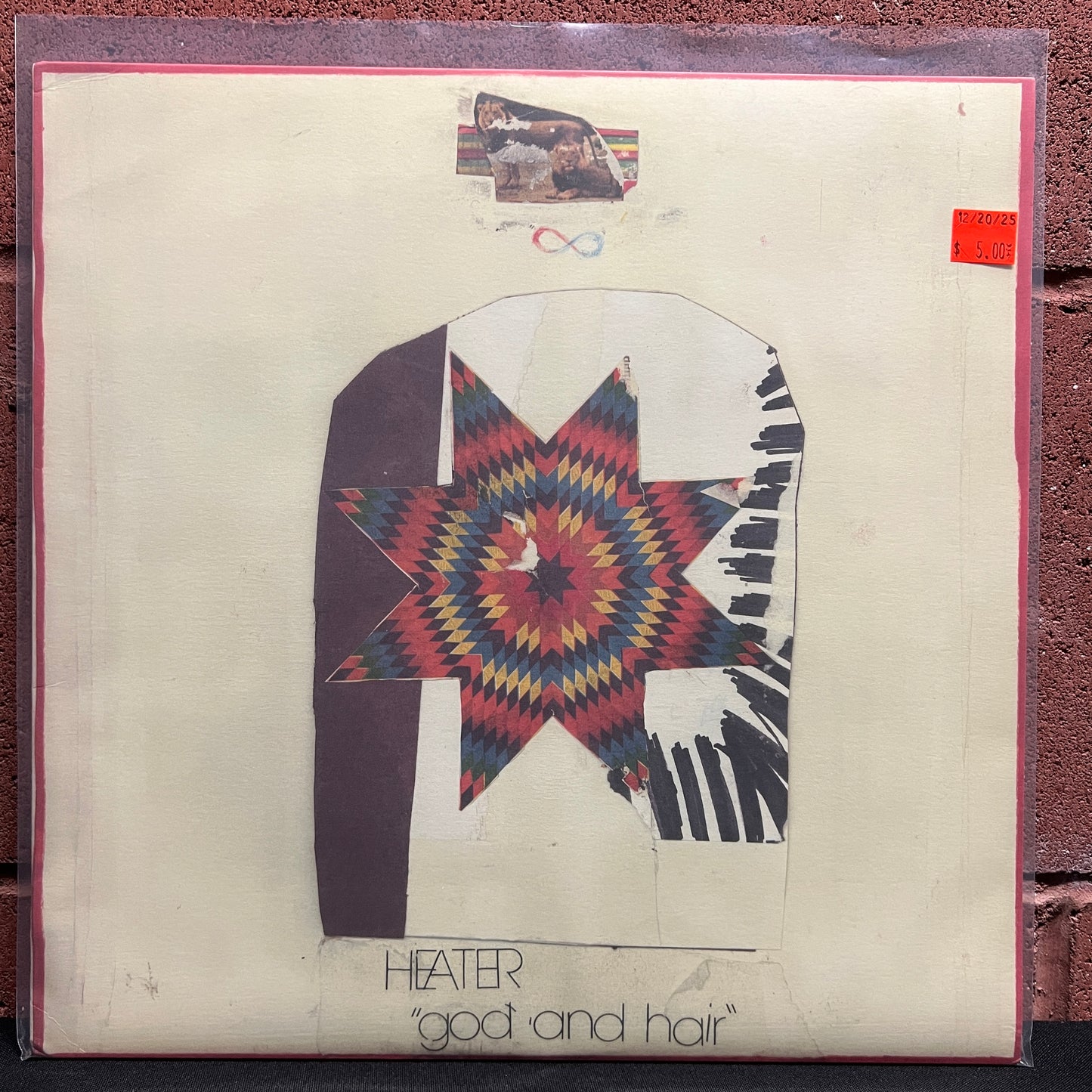 Used Vinyl: Heater "God And Hair" LP (Red Vinyl)
