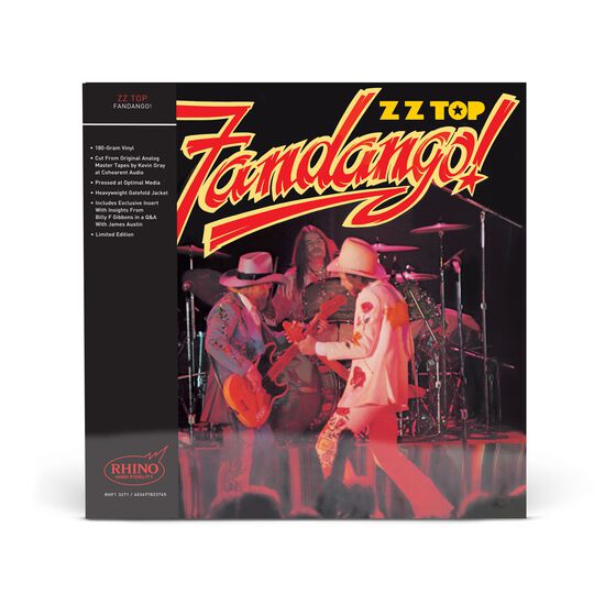 PRE-ORDER: ZZ Top "Fandango!" LP