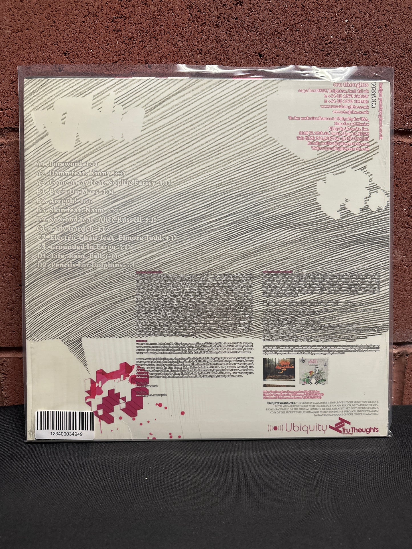 Used Vinyl:  TM Juke ”Forward” 2xLP