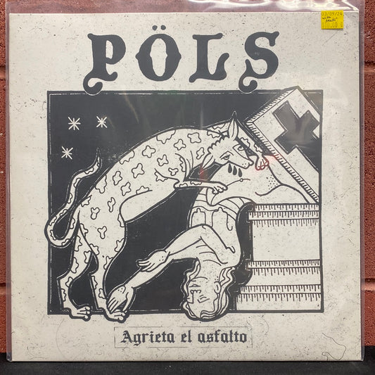 Used Vinyl:  Pols ”Agrieta El Asfalto” LP (Brown/Green vinyl)