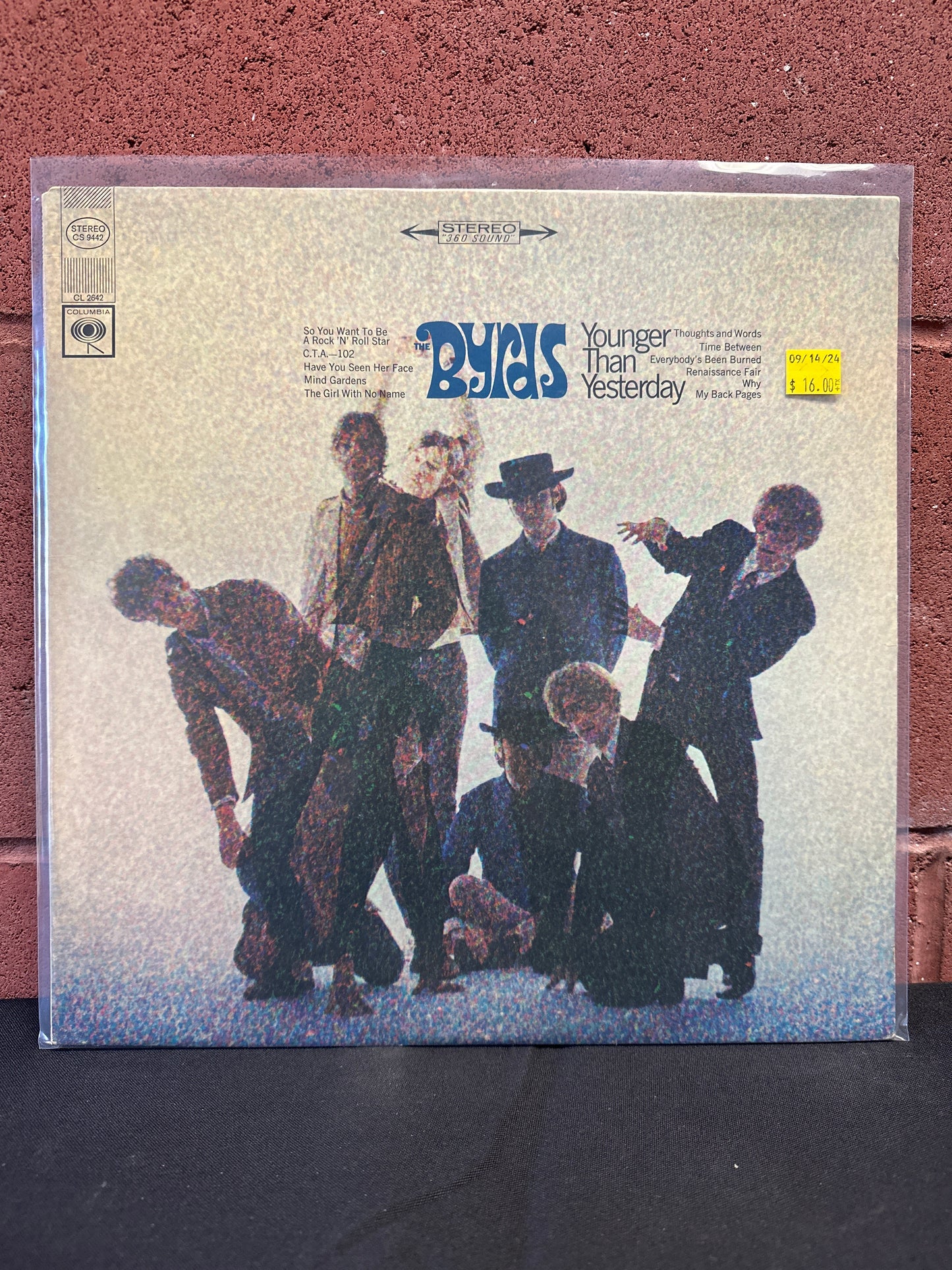 Used Vinyl:  The Byrds ”Younger Than Yesterday” LP