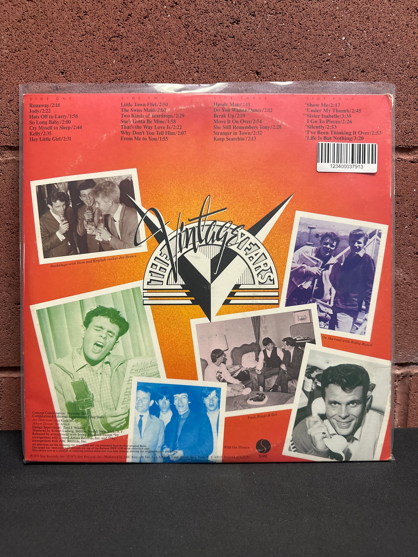 Used Vinyl:  Del Shannon ”The Vintage Years” 2xLP