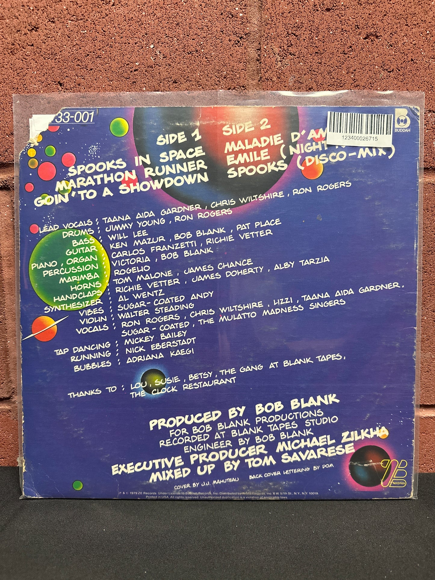 Used Vinyl:  Aural Exciters ”Spooks In Space” LP